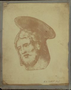 Head of an Unknown Saint by William Henry Fox Talbot